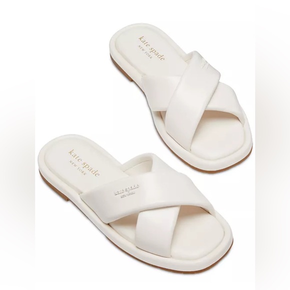 Kate Spade New York Women's Rio Crisscross Slide Sandals Size 7M - Picture 1 of 3